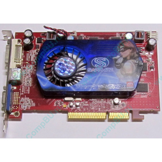 Б/У видеокарта 512Mb DDR2 ATI Radeon HD2600 PRO AGP Sapphire (Пятигорск)