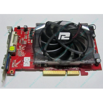 Б/У видеокарта 1Gb ATI Radeon HD4670 AGP PowerColor R73KG 1GBK3-P (Пятигорск)